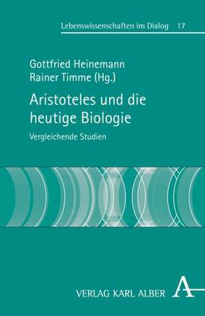 Aristoteles und die heutige Biologie de Gottfried Heinemann