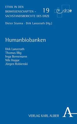 Humanbiobanken de Dirk Lanzerath