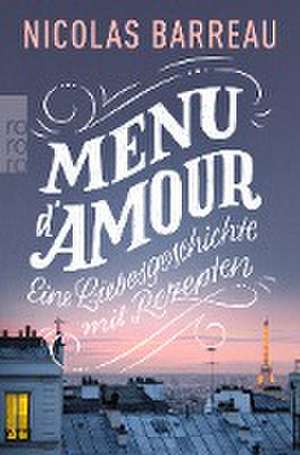 Menu d'amour de Nicolas Barreau