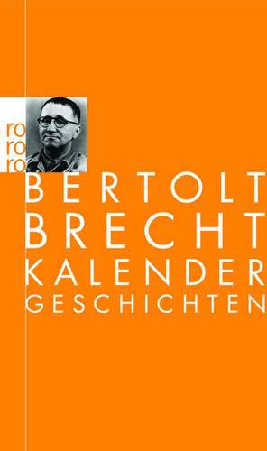 Kalendergeschichten de Bertolt Brecht