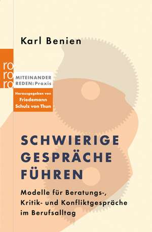 Schwierige Gespräche führen de Karl Benien