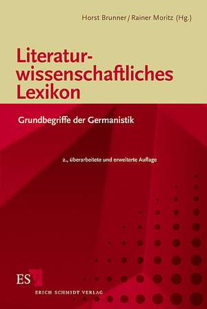 Literaturwissenschaftliches Lexikon de Horst Brunner