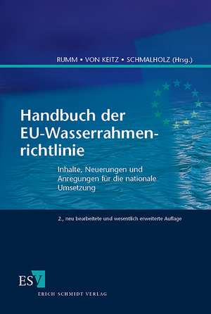 Handbuch der EU-Wasserrahmenrichtlinie de Peter Rumm