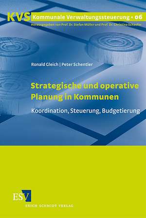 Strategische und operative Planung in Kommunen de Ronald Gleich