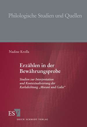 Erzählen in der Bewährungsprobe de Nadine Krolla