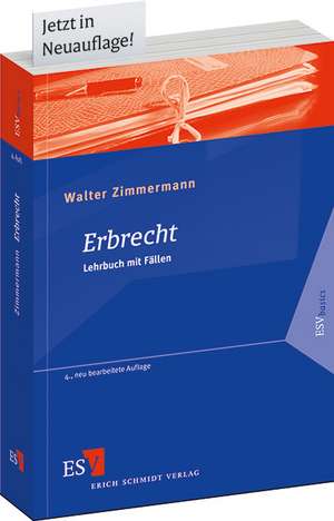 Erbrecht de Walter Zimmermann