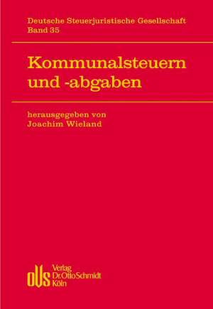 Kommunalsteuern und -abgaben de Joachim Wieland