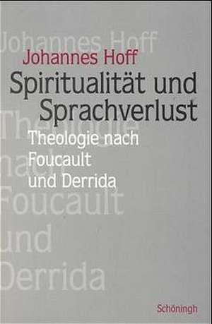 Spiritualität und Sprachverlust de Johannes Hoff