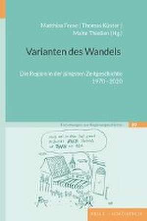 Varianten des Wandels de Matthias Frese