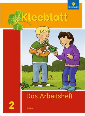 Kleeblatt. Das Sprachbuch 2. Arbeitsheft 1/2 + Beilage Wörterkasten. Bayern