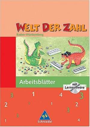 Welt der Zahl 3 - Arbeitsheft mit CD-ROM. Baden-Württemberg