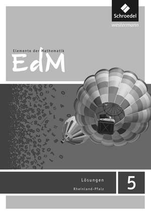 Elemente der Mathematik SI 5. Lösungen. Rheinland-Pfalz