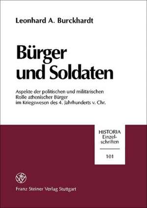 Bürger und Soldaten de Leonhard A. Burckhardt