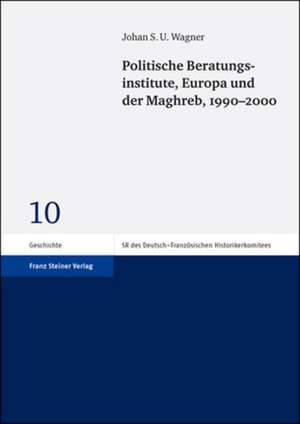 Politische Beratungsinstitute, Europa Und Der Maghreb, 1990 2000: Skizze Einer Systematischen Theorie de Johan S. U. Wagner