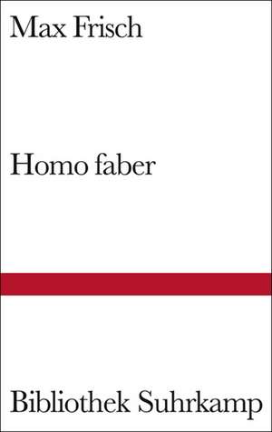 Homo faber de Max Frisch