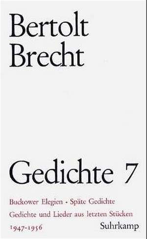 1947-1956 de Bertolt Brecht