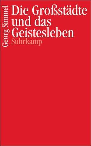 Die Großstädte und das Geistesleben de Georg Simmel