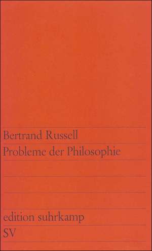 Probleme der Philosophie de Bertrand Russell