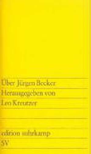 Über Jürgen Becker de Jürgen Becker