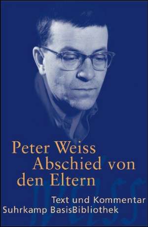 Abschied von den Eltern de Peter Weiss