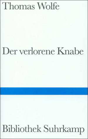 Der verlorene Knabe de Erich Wolfgang Skwara