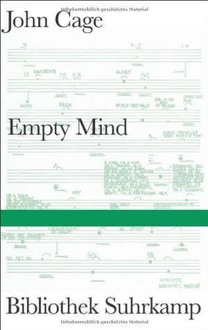 Empty Mind de John Cage