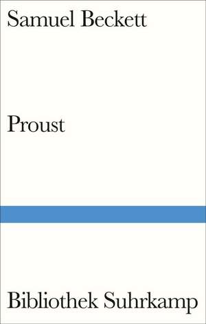 Proust de Samuel Beckett