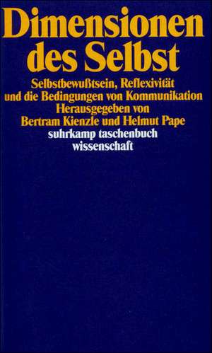 Dimensionen des Selbst de Bertram Kienzle