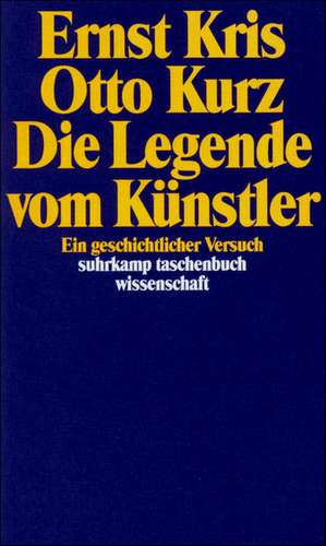 Die Legende vom Künstler de Ernst Kris