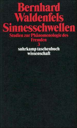 Sinnesschwellen de Bernhard Waldenfels