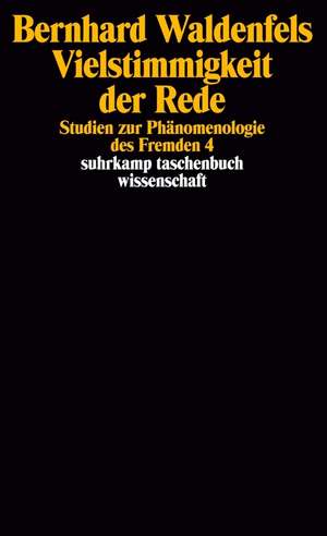 Vielstimmigkeit der Rede de Bernhard Waldenfels