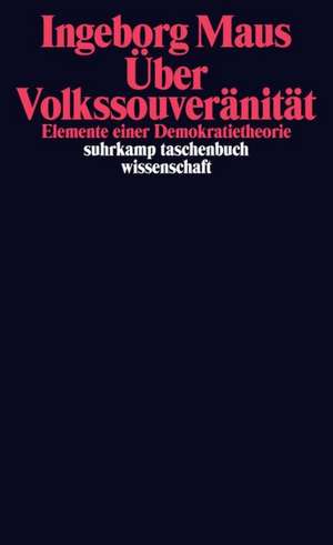 Über Volkssouveränität de Ingeborg Maus