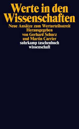 Werte in den Wissenschaften de Martin Carrier