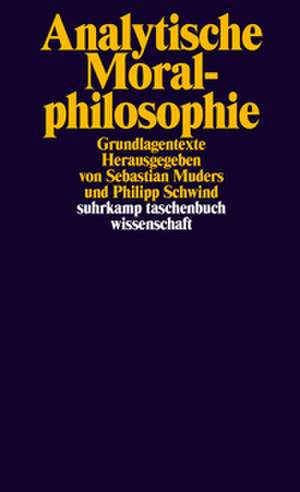 Analytische Moralphilosophie de Sebastian Muders