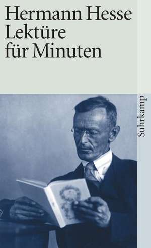 Lektüre für Minuten de Volker Michels