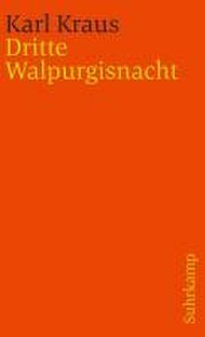 Dritte Walpurgisnacht de Karl Kraus