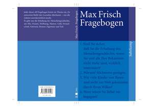 Fragebogen de Max Frisch