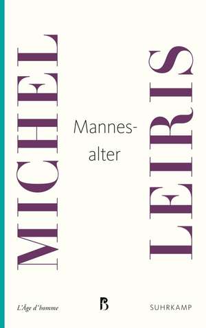 Mannesalter de Michel Leiris