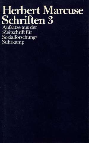 Schriften in 9 Bänden de Herbert Marcuse