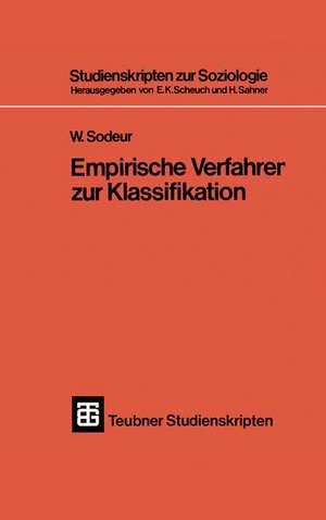 Empirische Verfahren zur Klassifikation de W. Sodeur