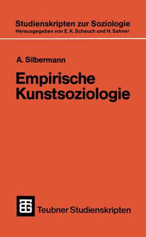 Empirische Kunstsoziologie de A. Silbermann