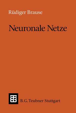 Neuronale Netze: Eine Einführung in die Neuroinformatik de Rüdiger Brause