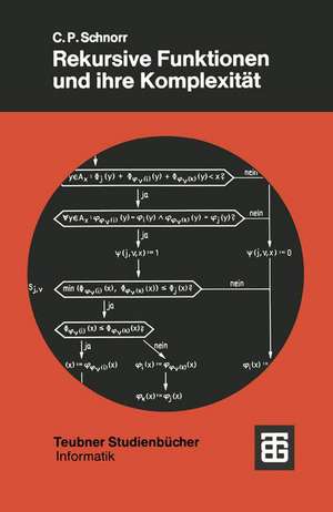 Rekursive Funktionen und ihre Komplexität de Claus Peter Schnorr