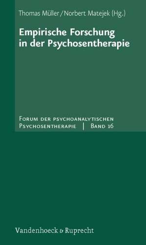 Empirische Forschung in Der Psychosentherapie: Spezielle Pathophysiologie de Norbert Matejek