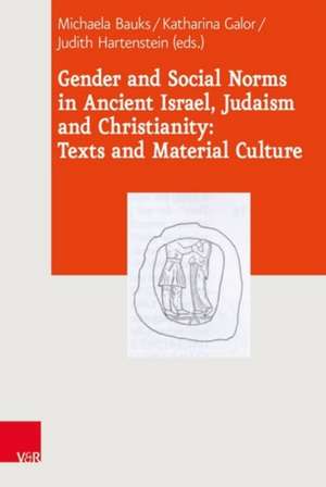 Gender and Social Norms in Ancient Israel, Early Judaism and