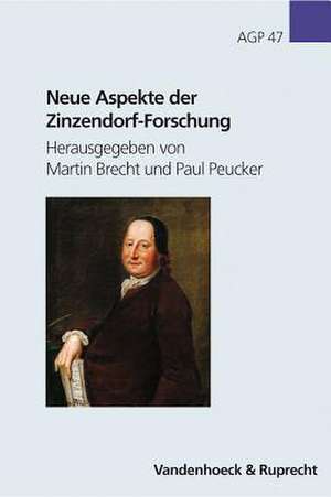 Neue Aspekte Der Zinzendorf-Forschung: Die Inspirationsgemeinden Und Ihre Prophetin Ursula Meyer (1682-1743) de Martin Brecht