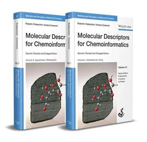 Molecular Descriptors for Chemoinformatics – Two Volume Set de R Todeschini