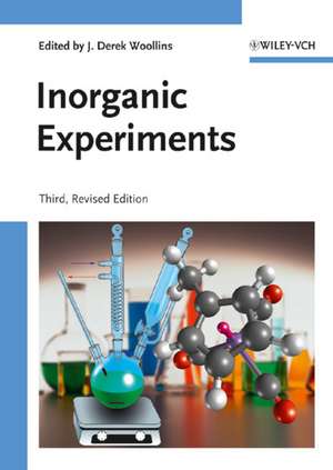 Inorganic Experiments 3e de JD Woollins