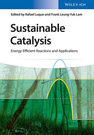 Sustainable Catalysis – Energy–efficient Reactions and Applications de R. Luque