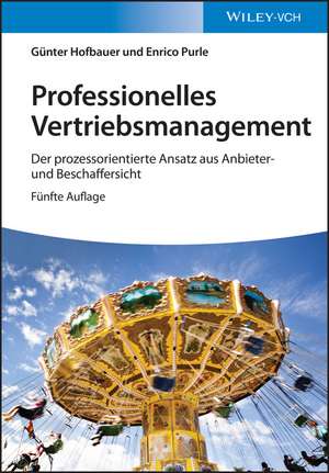 Professionelles Vertriebsmanagement de Günter Hofbauer